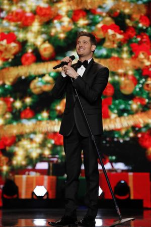 Michael Bublé's Christmas in Hollywood's poster