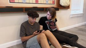 Griffin and Greyson Go Will-Hunting's poster