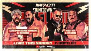 Countdown to Impact Wrestling Rebellion 2023's poster