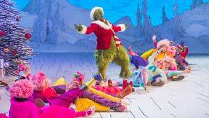 Dr. Seuss' The Grinch Musical's poster