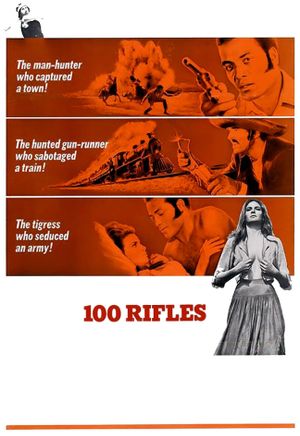 100 Rifles's poster
