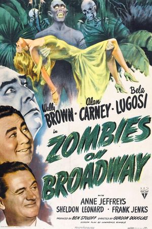 Zombies on Broadway's poster
