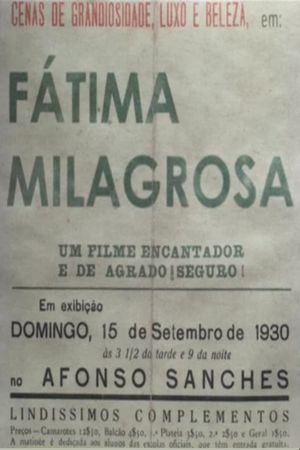 Fátima Milagrosa's poster