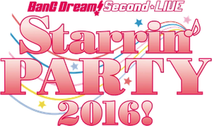 BanG Dream! 2nd☆LIVE Starrin'PARTY 2016!'s poster