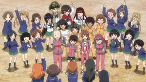Girls und Panzer das Finale: Part I's poster