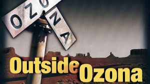 Outside Ozona's poster