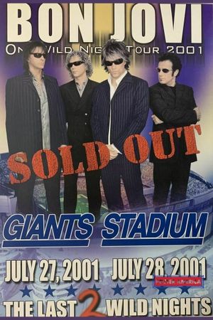 Bon Jovi, Live at Giants Stadium, 2001's poster