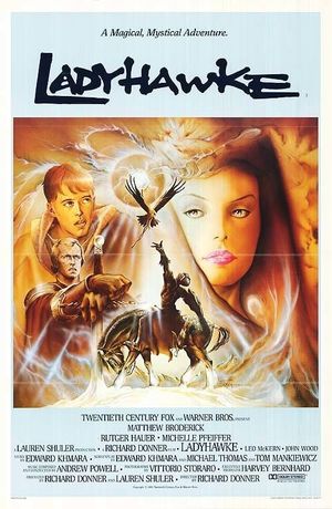 Ladyhawke's poster