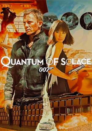 Quantum of Solace's poster