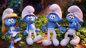 Smurfs: The Lost Village's poster