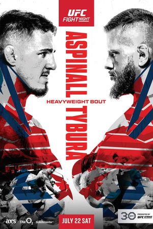 UFC Fight Night 224: Aspinall vs. Tybura's poster