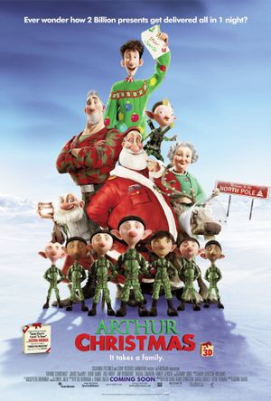 Arthur Christmas's poster