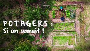 Potagers : Si on semait !'s poster