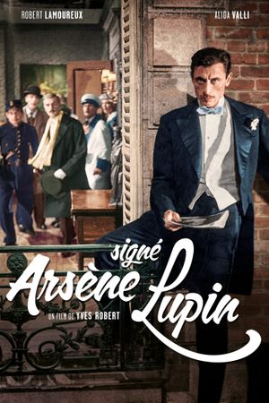 Signé: Arsène Lupin's poster