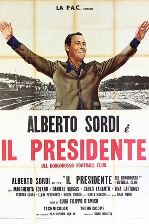 Il presidente del Borgorosso Football Club's poster