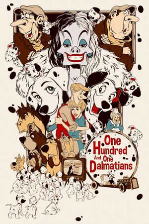 One Hundred and One Dalmatians's poster