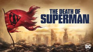 The Death of Superman's poster