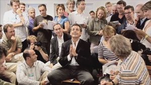 Looking for Nicolas Sarkozy's poster