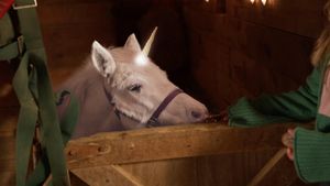 A Unicorn for Christmas's poster