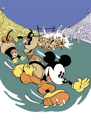 Touchdown Mickey's poster