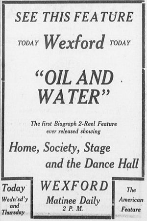 Oil and Water's poster