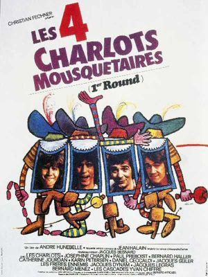 The Four Charlots Musketeers's poster