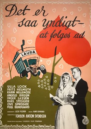 Det er så yndigt at følges ad's poster