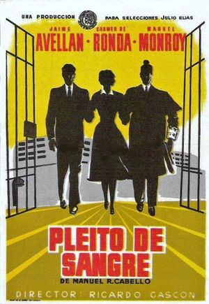 Pleito de sangre's poster