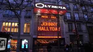 Johnny Hallyday - Un soir à l'Olympia's poster