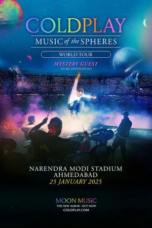 Coldplay - Live In Ahmedabad's poster
