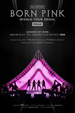 BLACKPINK WORLD TOUR [BORN PINK] FINALE IN SEOUL's poster