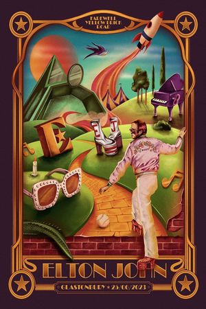 Elton John: Glastonbury 2023's poster