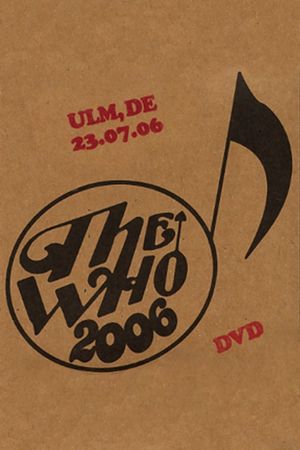 The Who: Ulm 7/23/2006's poster