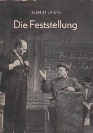 Die Feststellung's poster