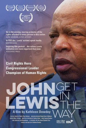 Get In The Way: The Journey of John Lewis's poster