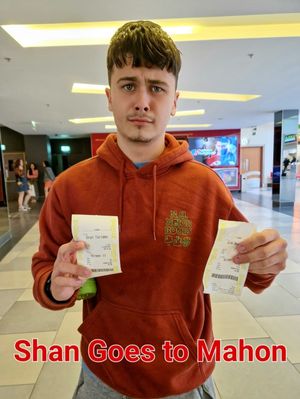 Shan Goes to Mahon's poster