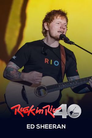 Ed Sheeran: Rock in Rio 2024's poster