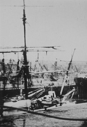 Liverpool, panorama pris du chemin de fer électrique, III's poster