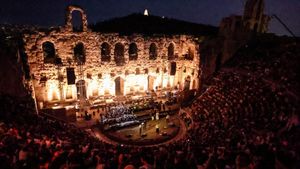 James - Live at the Acropolis's poster