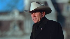 George W. Bush's poster