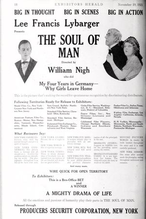 The Soul of Man's poster