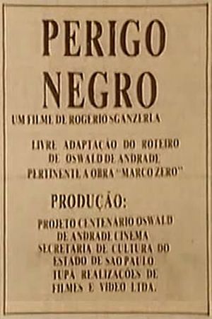 Perigo Negro's poster