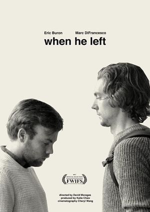 When He Left's poster