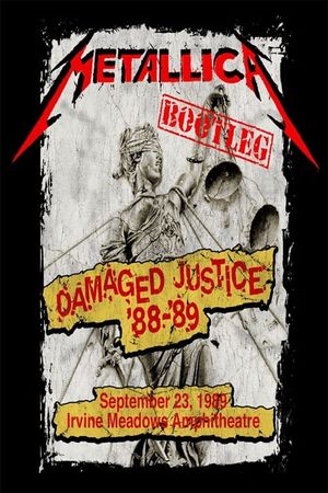 Metallica - Live in Irvine, California - September 23, 1989's poster