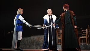Stage Play Requiem of the Rose King's poster
