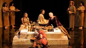 Caesar and Cleopatra's poster