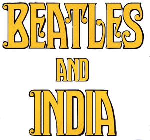 The Beatles and India's poster