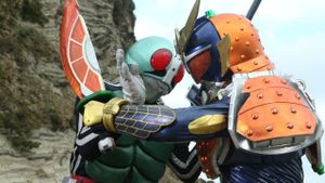Super Hero Taisen Kamen Rider feat. Super Sentai: Heisei Rider vs. Showa Rider's poster