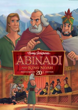 Abinadi and King Noah's poster