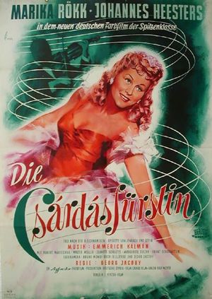 Die Csardasfürstin's poster